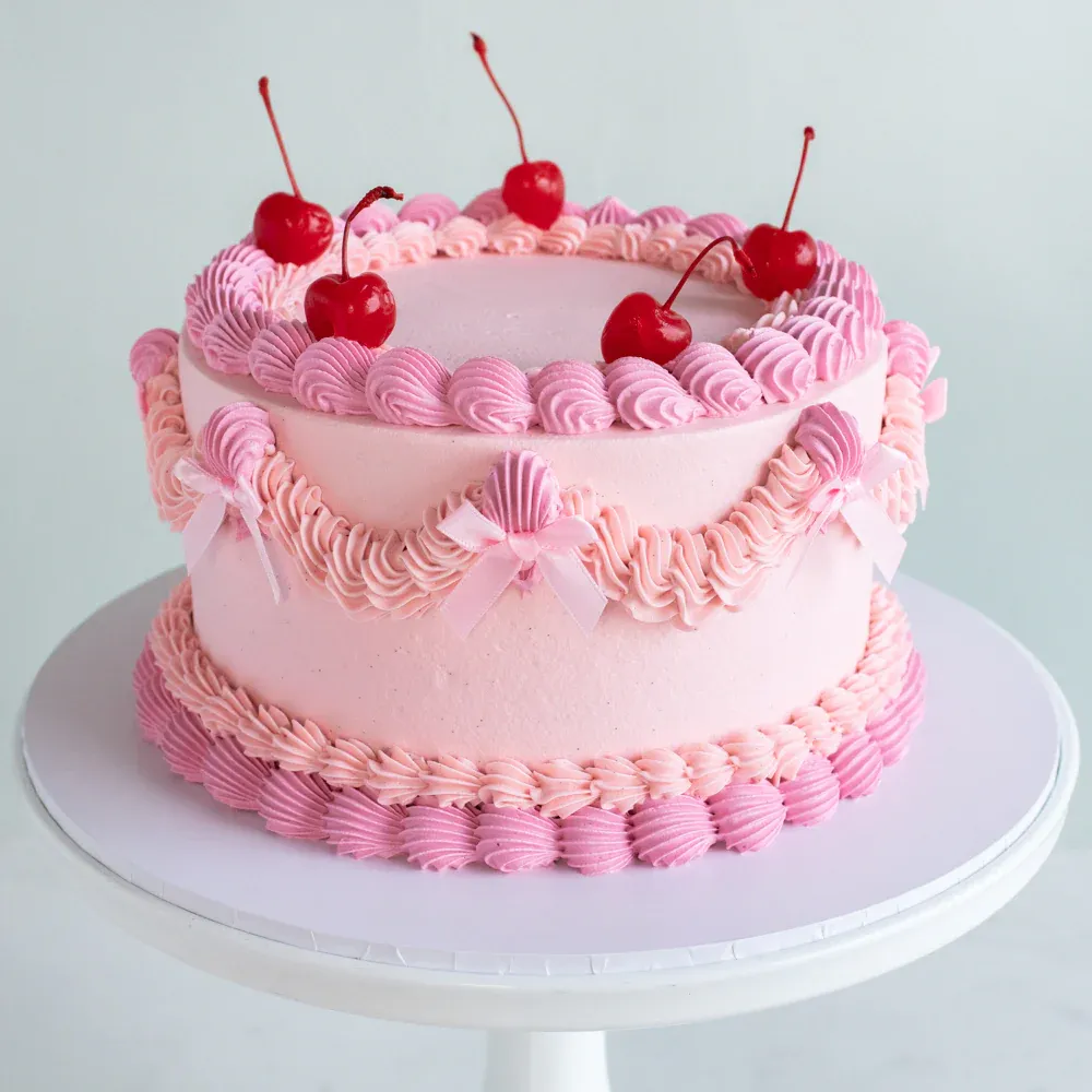 Cherry charm Cake