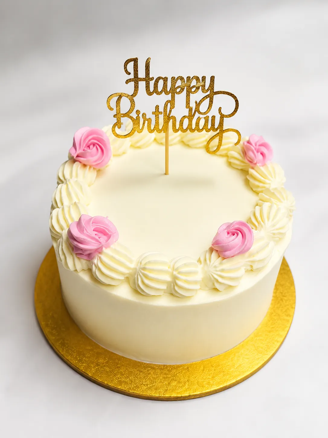 Golden Bloom Fresh Cream
