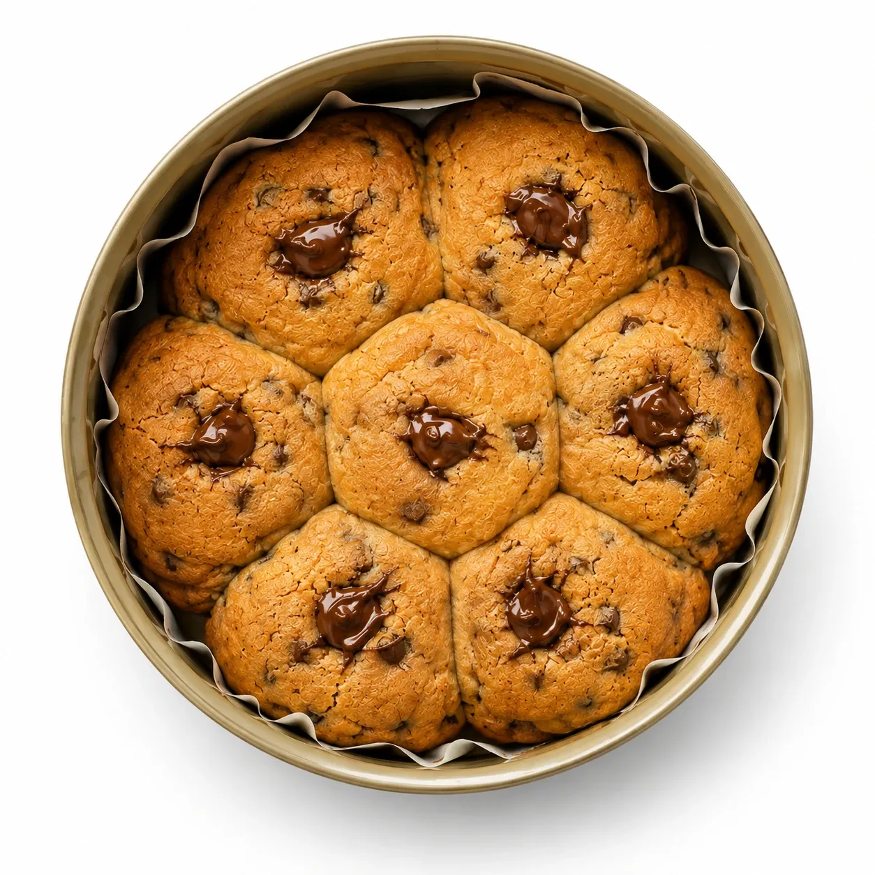 Nutella filled cookies