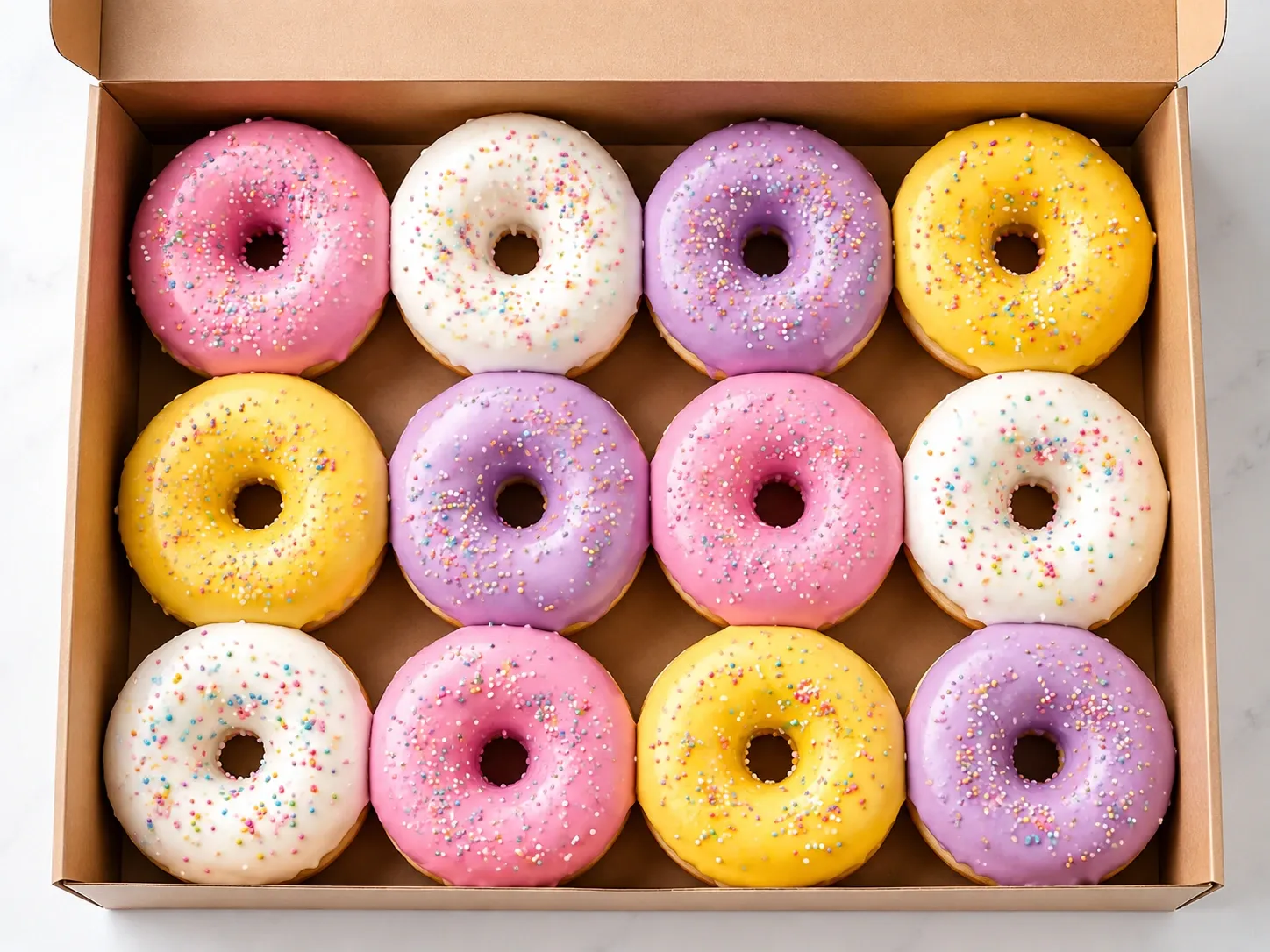 Rainbow Donut