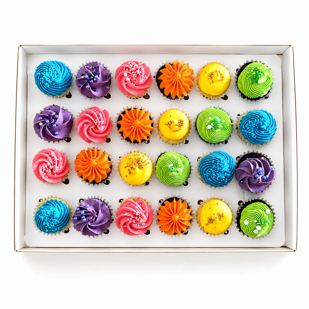 Rainbow Cupcake