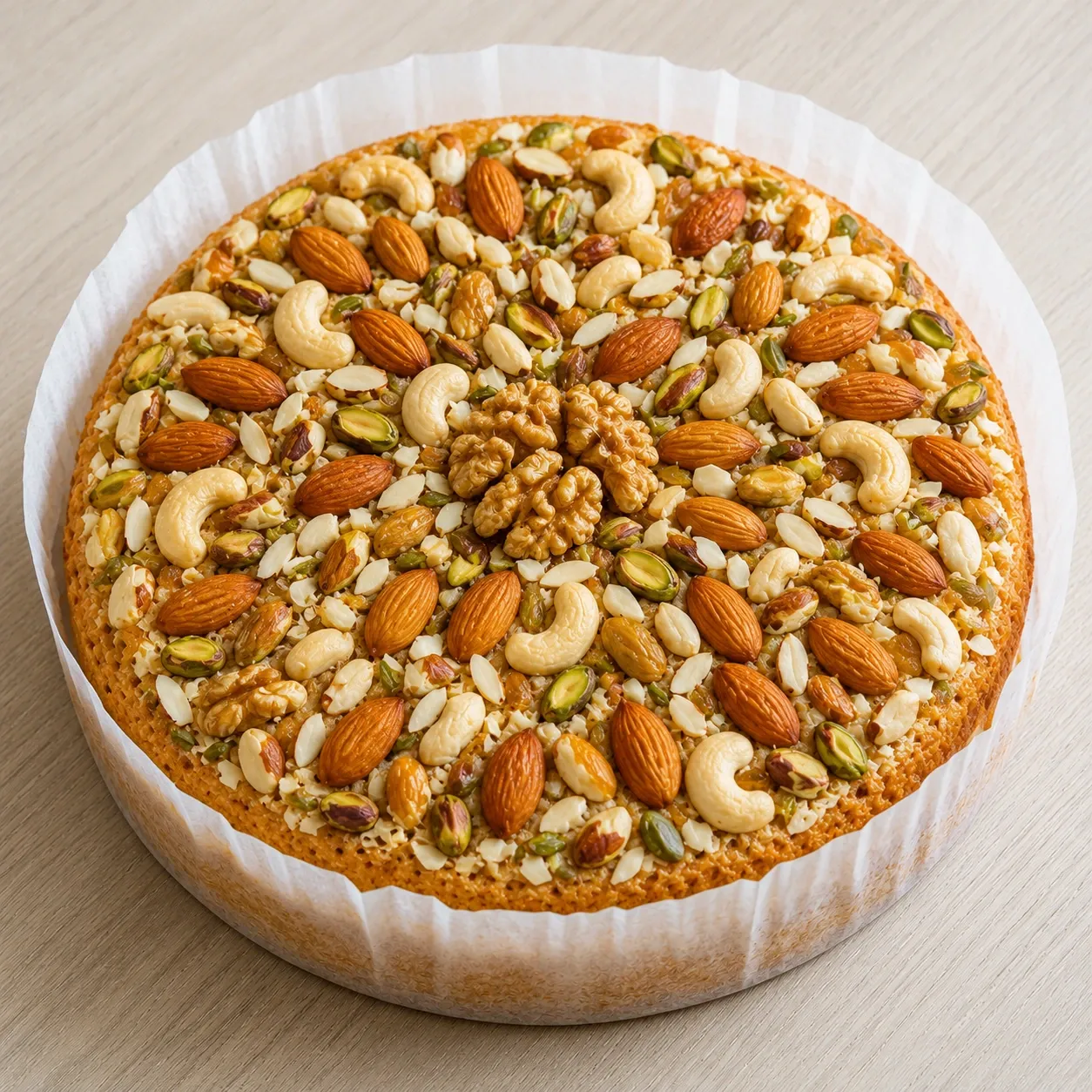 Mixed Dry Fruits Golden Crumb