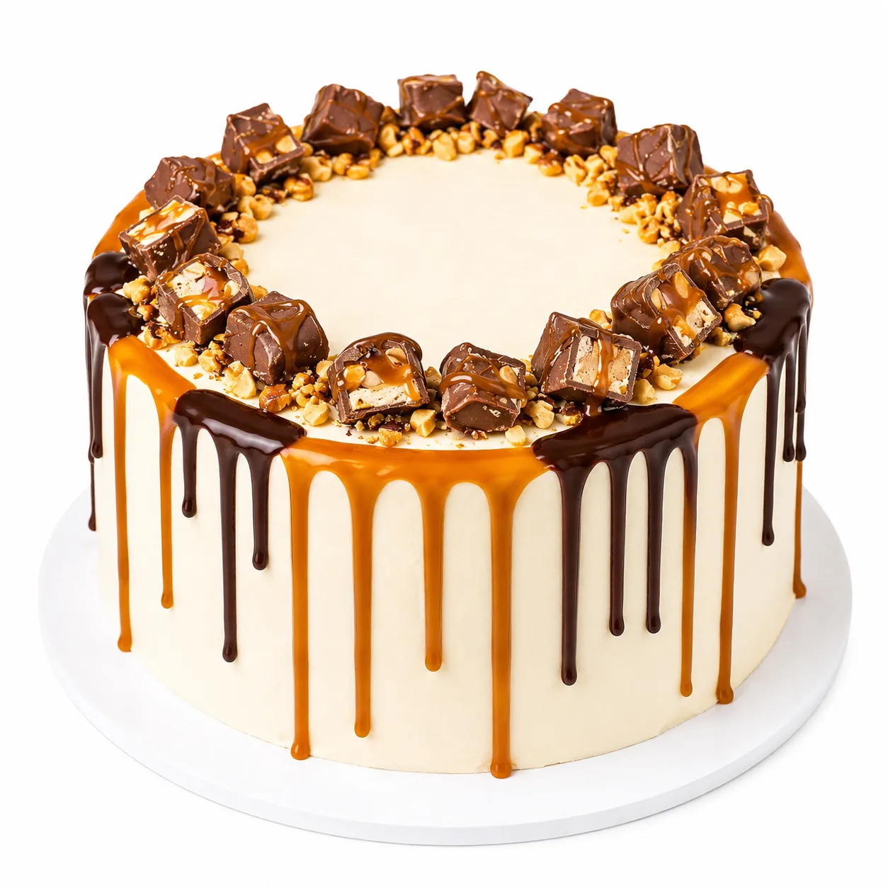 Gold Snicker Cake